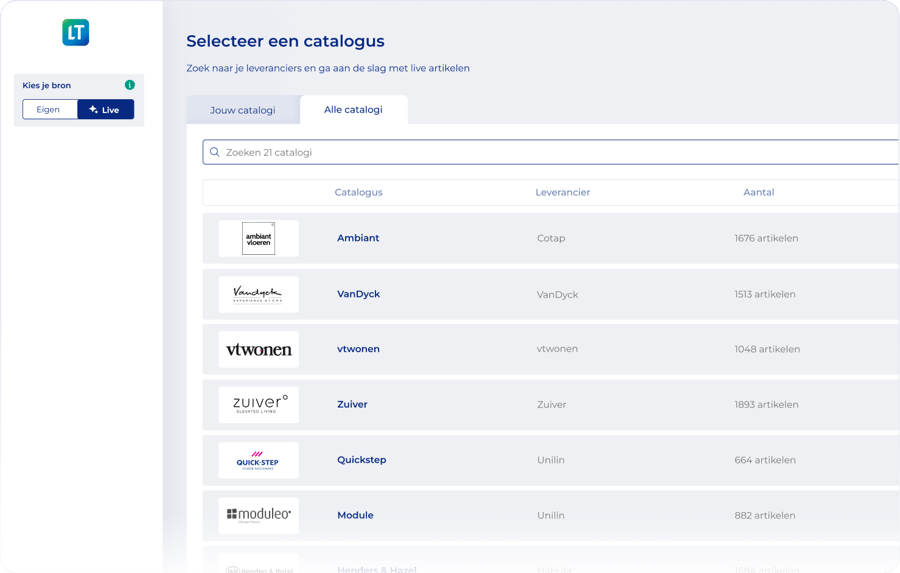 Live Articles screenshot
