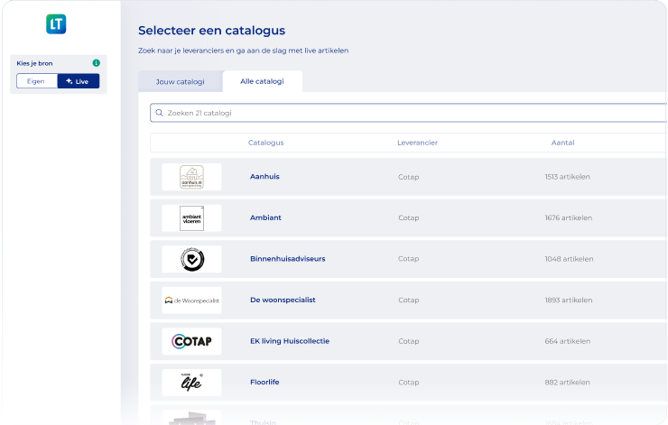 Live Articles screenshot 1